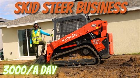 starting a skid steer business|skid steer business near me.